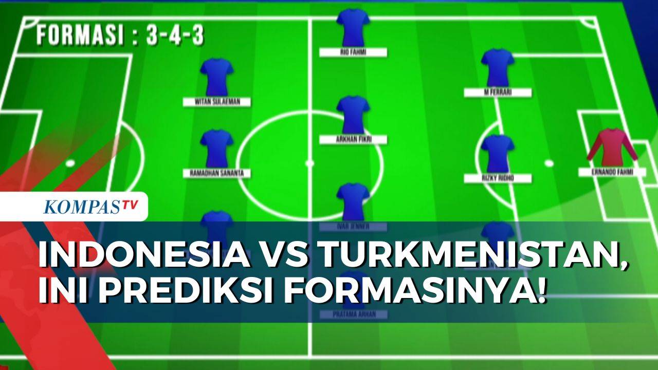 Indonesia vs Turkmenistan Kapan