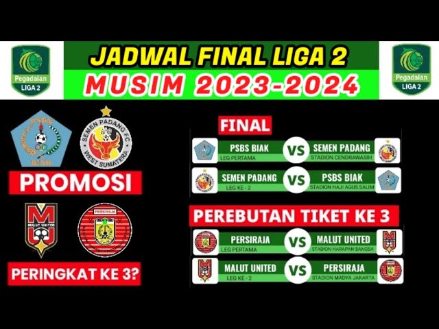 Jadwal Pegadaian Liga 2 Menyongsong Musim Baru