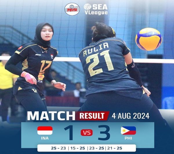 Jadwal SEA V League 2023 Putri