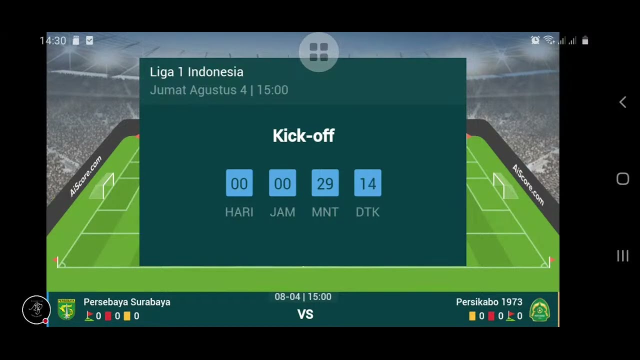 Linimasa Persebaya vs Persita