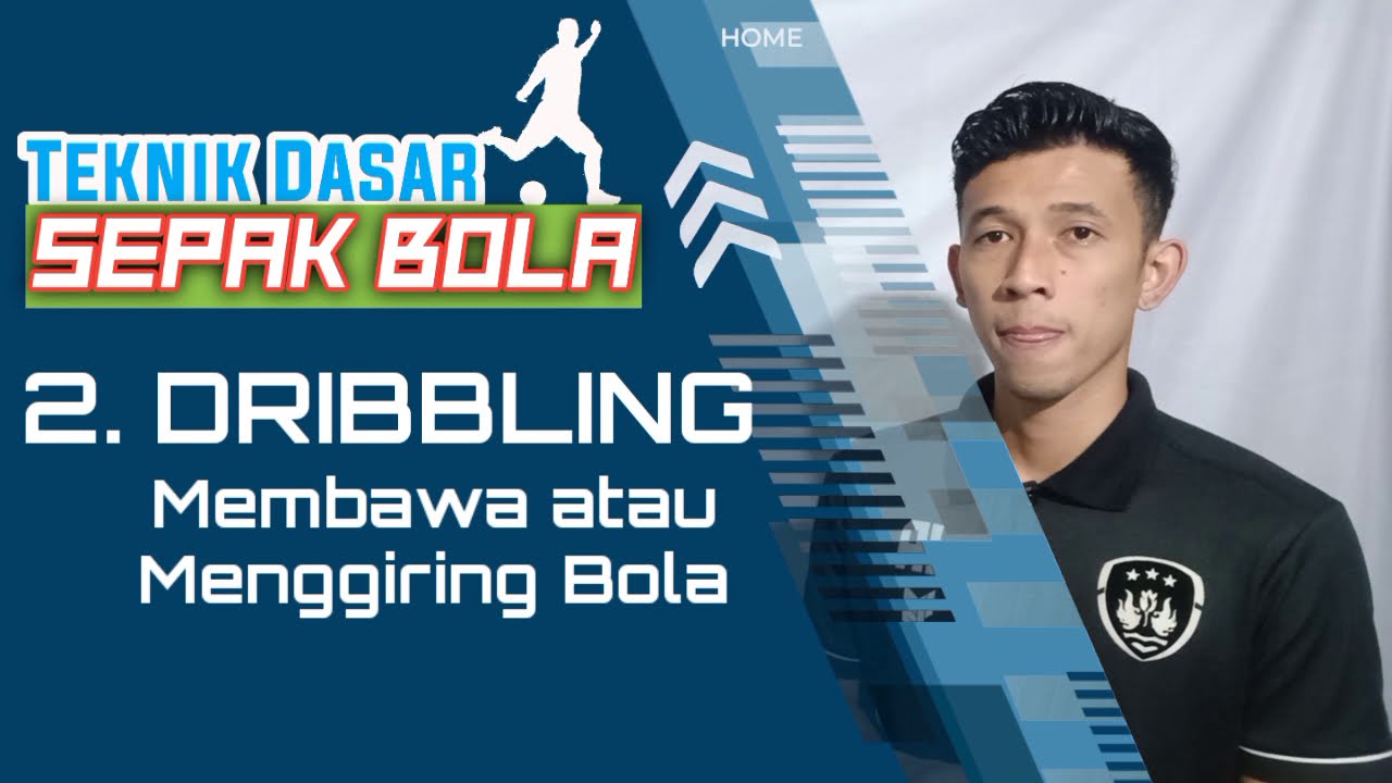 Teknik Dasar Permainan Sepak Bola adalah dengan